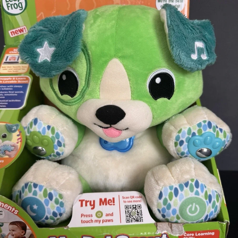 LEAPFROG My Pal Scout Genuine Learning Toddler Kids Learning Plush Educational